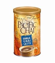 Pacific Chai Vanilla Chai Latte, 10-Ounce Canister (Pack of 6)