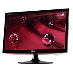 LG W2361V 58,4 cm (23 Zoll) Full-HD TFT-Monitor (VGA, DVI, HDMI, Reaktionszeit 2ms) schwarz