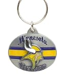 NFL Team Design Key Ring - Minnesota Vikings