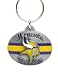 NFL Team Design Key Ring - Minnesota Vikings