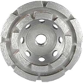 Diamond Concrete Grinding Cup 4.5 (Double Row) by Bullet Industries