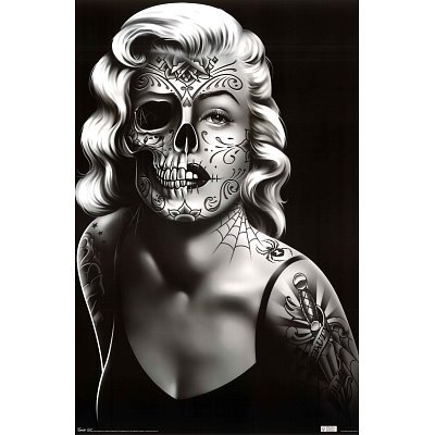 (22x34) Daygirl (Skull Face) Art Poster Print