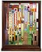 Frank Lloyd Wright Saguaro Forms Stained Art Glass