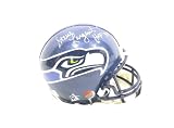 Steve Largent Autographed Seattle Seahawks Mini Helmet w/ Photo Proof