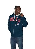 Buffalo Bills NFL Step One Full Zip Hoodie Sweatshirt (Large)