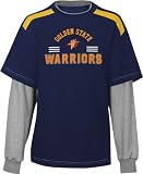 Golden State Warriors White adidas True T-Shirt - Large