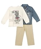 U.S. Polo Assn. Turbinado 3 Piece Outfit light blue, 4t U.S. Polo Assn. Turbinado 3 Piece Outfit light blue, 4t