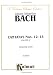 Book Cantatas No. 12-15: Miniature Score