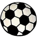 Soccer Ball Fun Rug- 39' Round
