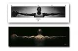 Michael Jordan Wings - 2 Piece Poster Set (Wings Classic & Wings 2005 Tattoo Edition) (Size: 72" x 23" Each)