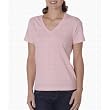 UltraClub Organic Ladies' Ring-Spun Organic Cotton Short Sleeve V-Neck Tee