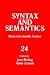 Book Modern Icelandic Syntax, Volume 24 (Syntax and Semantics) (Syntax and Semantics) (Syntax and Semantics)