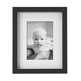 Ribbed Deep-Box Frame - Black (5x7
