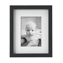 Ribbed Deep-Box Frame - Black (5x7")