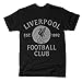 Anfield Shop Liverpool FC Black & Grey Vintage T-Shirt (Medium)