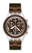 Swatch Irony Diaphane Chrono Full Blooded Earth Watch SVCK4042AG