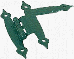Buy Amerock BP1622-CB Decorative Hinge Hinge, H Plus Strap, Colonial, 3 8 Offset,... by Amerock