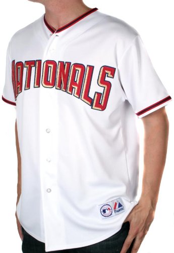 WASHINGTON NATIONALS MLB Jersey Guillen #6 Baseball Shirt White/Red