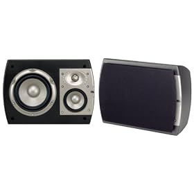 JBL S36 II 6" Wall-Mountable 3-Way Speakers (Dark Gray)