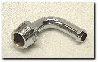 Mr. Gasket 2970G Chrome Plated Fuel Line Fitting