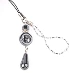 Hand Crafted Cellular Phone Charm - Onyx - Star