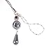 Hand Crafted Cellular Phone Charm - Onyx - Star