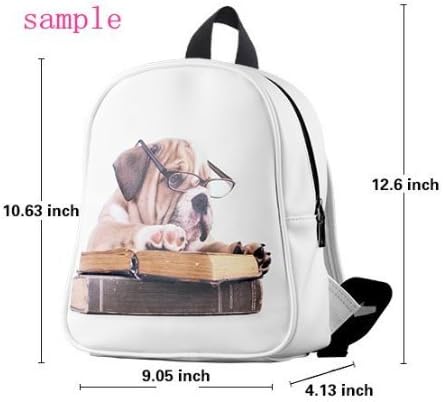 Pretty Specially-made Sleeping Puppy Theme Children Backpacks With Black or White Color