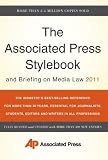The Associated Press Stylebook and Briefing on Media Law 2011