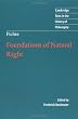Foundations of Natural Right