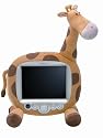 Hannspree's Plush Giraffe 10-Inch LCD Television