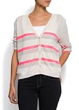 Mango Women's Shiny Cotton Cardigan