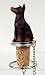 Doberman Pinscher Red Wine Bottle Stopper