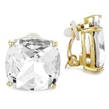Kate Spade New York Large Faceted Clear Clip-O