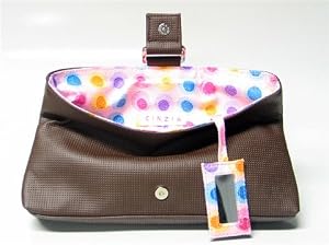 Cinzia Clutch Brown