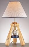Triple Baseball Bat Table Lamp