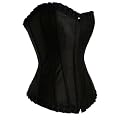 A 015 schwarz: exclusive Corsage mit String