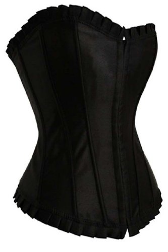 Produkt-Bild: A 015 schwarz: exclusive Corsage mit String