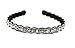 Yeshan Women Rhinestone and Crystal Bead Handmade Plastic Headband ,Hairband...