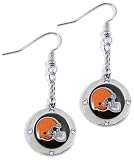 NFL Cleveland Browns Crystal Dangle Earrings