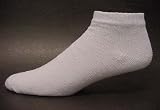 Men's 10 Pack Cotton Low Cut Sock White