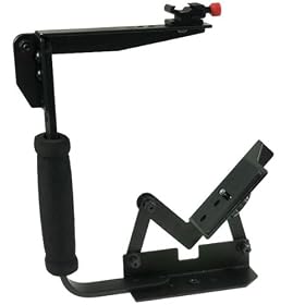 ePhoto Camera Rotating Flash Bracket for Nikon SB600, SB800, SB900 Canon EX430, EX580 by ePhotoInc H6603