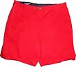 Men's Tommy Hilfiger Classic Chino Shorts Pleated Relaxed Fit Red Size 42W