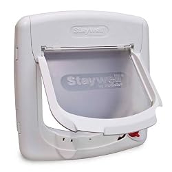 PetSafe Staywell 4-Way Locking Cat Flap, White