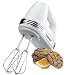 Cuisinart HM-50 Power Advantage 5-Speed Hand Mixer, Stainless and White