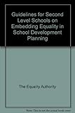 Guidelines for second level schools on embedding equality in school development planning