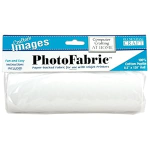 Blumenthal Lansing Crafter's Images 100-Percent Cotton Poplin, 8-1/2-Inch by 120-Inch Roll Photo Fabric