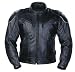 Top Grain Premier cowhide Leather construction 1.2 1.3mm. 
Super cool Mesh fixed lining, 
Removable insulated liner
Removable elbow, shoulder & back protection with both shoulder & elbow CE approved. 
External foam padded shoulders for additional protection with 3M scotchlite. 
YKK zippered chest sleeve and rear exit vents provide flow through ventilation. 
zipper attachment for pants.

Available Sizes from 38':40':42':44':46':48':50':52':54'.
Please tell us size required when making payment 'message to seller section'