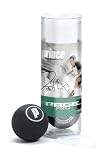 Prince Rage Pro Double Yellow Dot Squash Ball Tube - 3-Pack