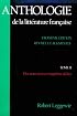 Anthologie de la Litterature Francaise: Tome II: Dix-neuvieme et vingtieme siecles