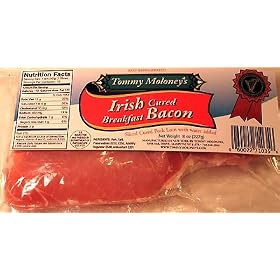 Irish Rashers (Sliced Breakfast Bacon)